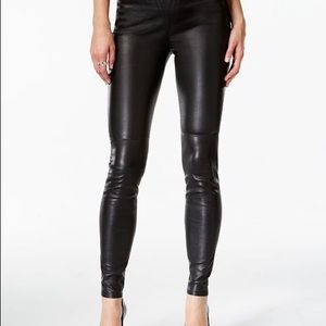 Michael Kors Faux Leather leggings